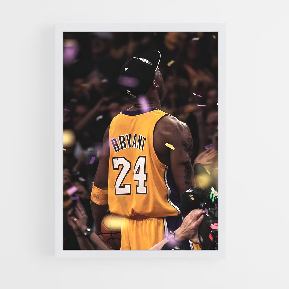 Poster Kobe Bryant – affiche Basketball (vue 3)